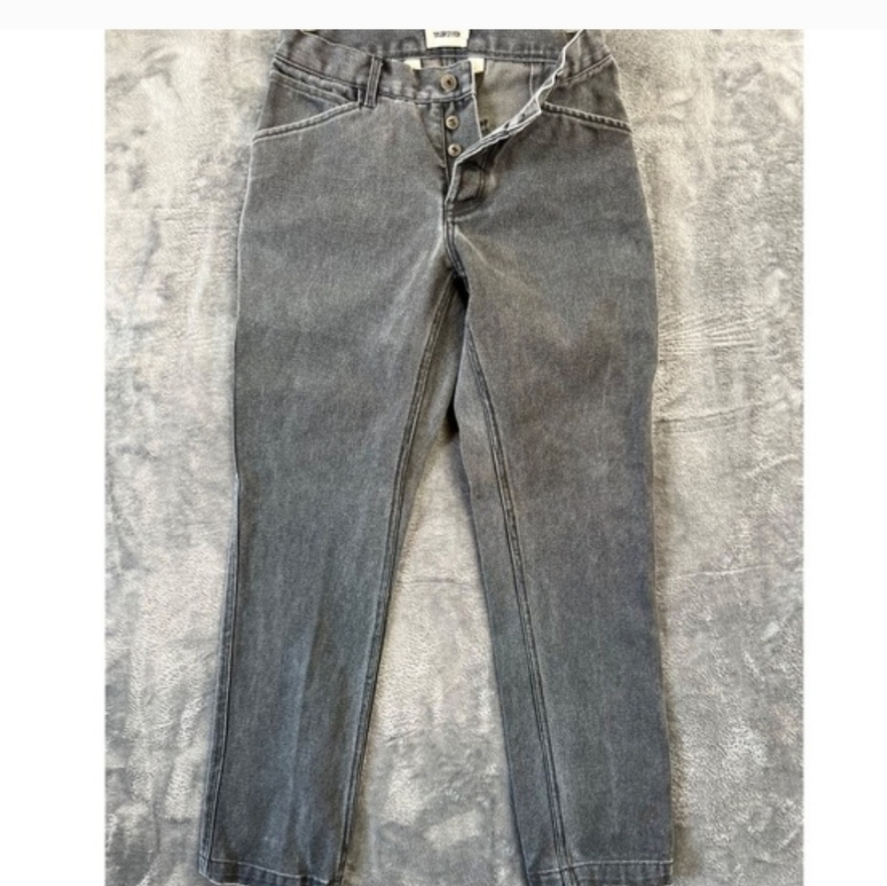 Taylor Stitch The Camp Pant in Coal Chipped Canvas Mens 30 X 32 Denim Jeans